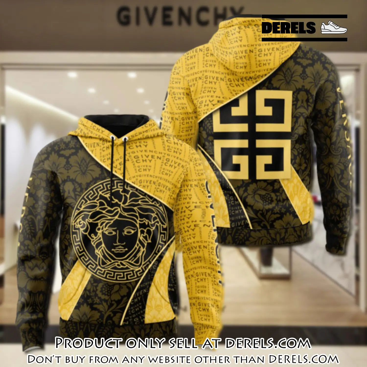 Givenchy versace unisex hoodie luxury brand gifts  jh2295 dr1947587